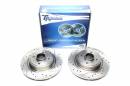 Тормозные диски 274mm с перфорацией и насечками Renault Scenic I TA-TECHNIX EVOBS3215P