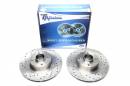 Тормозные диски 270mm с перфорацией и насечками Renault Megane II Grandtour TA-TECHNIX EVOBS3240P