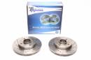 Тормозные диски 249mm с перфорацией и насечками Peugeot 207 SW TA-TECHNIX EVOBS3256P