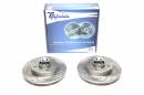 Тормозные диски 249mm с перфорацией и насечками Peugeot 207 TA-TECHNIX EVOBS3256BSP