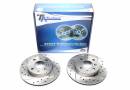 Тормозные диски 234mm с перфорацией и насечками Daihatsu Gran Move TA-TECHNIX EVOBS4095P