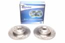 Тормозные диски 280mm с перфорацией и насечками Mazda 6 GG TA-TECHNIX EVOBS4502P