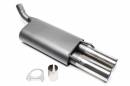 Спортивный глушитель 2x76mm Opel Corsa B 1,0/1,2/1,4/1,6 GSI 16V TA-TECHNIX EVOCOBE276