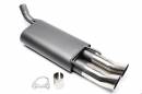 Спортивный глушитель 2x76mm DTM Opel Corsa B 1,0/1,2/1,4/1,6 GSI 16V TA-TECHNIX EVOCOBED76
