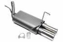 Спортивный глушитель 2x76mm Opel Corsa C 1.0-1.7 CDTI TA-TECHNIX EVOCOCE276