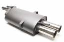 Спортивный глушитель 2x76mm BMW 3er E46 TA-TECHNIX EVOE466E276S