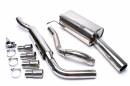 Выхлоп catback из нержавеющей стали 1x70mm VW Scirocco II TA-TECHNIX EVOG1AE70