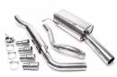Выхлоп catback из нержавеющей стали 1x90mm VW Scirocco II TA-TECHNIX EVOG1AE90