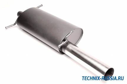 Спортивный глушитель 1x70mm VW Golf 1 Cabrio TA-TECHNIX EVOG1E70S