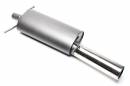 Спортивный глушитель 1x90mm geb?rdelt VW Golf I Cabrio 1,6/1,8 TA-TECHNIX EVOG1E90