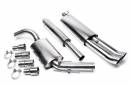 Выхлоп catback из нержавеющей стали 2x76mm DTM VW Golf II TA-TECHNIX EVOG2AED76