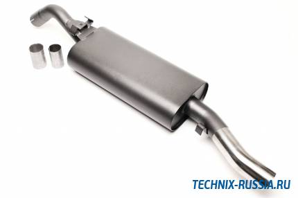 Спортивный глушитель 1x60mm VW Golf II 1,1 /1,3/1,6/1,6D/1,8 TA-TECHNIX EVOG2E60S