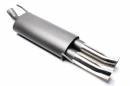 Спортивный глушитель 2x76mm DTM VW Golf III / Colf III Cabrio 1.4/1.6/1.8/2.0GTI-8V/1.9TD TA-TECHNIX EVOG3ED76