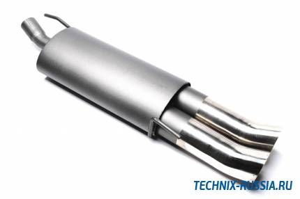 Спортивный глушитель 2x90mm DTM VW Golf III / Colf III Cabrio 1.4/1.6/1.8/2.0GTI-8V/1.9TD TA-TECHNIX EVOG3ED90