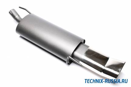 Спортивный глушитель 70x140mm DTM VW Golf III / Colf III Cabrio 1.4/1.6/1.8/2.0GTI-8V/1.9TD TA-TECHNIX EVOG3EDTM