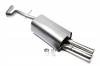Спортивный глушитель 2x76mm VW New Beetle Cabrio 1Y TA-TECHNIX EVOG4E276
