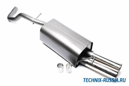 Спортивный глушитель 2x76mm Audi A3 8L TA-TECHNIX EVOG4E276