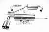 Выхлоп catback из нержавеющей стали 2x76mm VW Golf V 1,4 / 1,6 / 1,8 / 2,0 / 1,9 TDI / 2,0 TDI TA-TECHNIX *EVOG5AE276