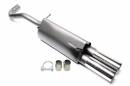 Спортивный глушитель 2x76mm VW Lupo TA-TECHNIX EVOLUE276