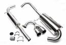 Выхлоп catback из нержавеющей стали 2 x 76mm VW Lupo 1.2TDI / 1.4 FSI / 1.4TDI / 1.6l / 1.7SDI TA-TECHNIX EVOLUMAE276