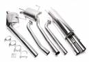 Выхлоп catback из нержавеющей стали 2 x 76mm Opel Omega B 2.5i -24V / 3.0i-24V TA-TECHNIX EVOOB6AE276
