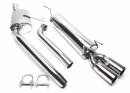 Выхлоп catback из нержавеющей стали 2 x 76mm Opel Omega B Caravan 2.0i / 2.0i-16V TA-TECHNIX EVOOBC4AE276