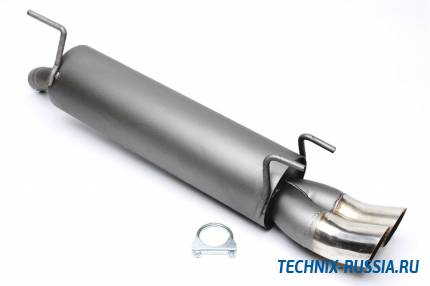 Спортивный глушитель 2x76mm DTM Opel Omega B Caravan 2.0/2.0-16V TA-TECHNIX EVOOBED76