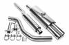 Выхлоп catback из нержавеющей стали 2x76mm VW Polo 86C TA-TECHNIX EVOP3AE276