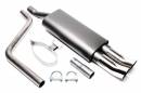 Спортивный глушитель 2x76mm DTM VW Polo III 86C TA-TECHNIX EVOP3ED76