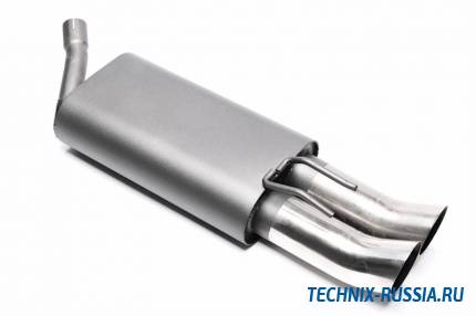 Спортивный глушитель 2x76mm DTM Renault Twingo TA-TECHNIX EVOREED76