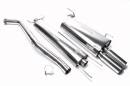 Выхлоп catback из нержавеющей стали 2x76mm Opel Vectra B 1.6 8V / 1.6 16V / 1.8 16V / 2.0 16 TA-TECHNIX EVOVBAE276
