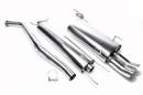 Выхлоп catback из нержавеющей стали 2x76mm DTM Opel Vectra B 1.6 8V / 1.6 16V / 1.8 16V / 2.0 16 TA-TECHNIX EVOVBAED76