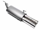 Спортивный глушитель 2x76mm Opel Vectra B 1.6i-16V/1.8i-16V/2.0i-16V/2.2i-16V/V6 TA-TECHNIX EVOVBE276
