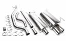 Выхлоп catback из нержавеющей стали 2 x 76mm Opel Vectra C 1.8l / 2.2l / 2.0DTI TA-TECHNIX EVOVCAE276