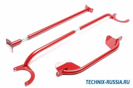 Комплект распорок кузова VW Scirocco II 53B стальных TA-TECHNIX SDSKITG1