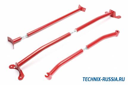 Комплект распорок кузова VW Polo IV 6N стальных TA-TECHNIX SDSKITP4