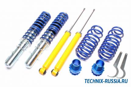 Винтовая подвеска Tuning Art Seat Toledo 1M передний привод TAGWVW04